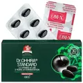 Produktbild: Dr. Ohhira Probiotika OM-X – 12 Bakterienstämme + Präbiotika & Postbiotika – 3 Jahre fermentierter Pflanzenextrakt – Darmflora – 30 Kapseln