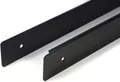 Produktbild: Abschlussleiste Endeleiste Rechts+Links Winkelleiste Seiteleiste Arbeitsplatte Schwarz 38mm