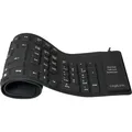 Produktbild: LogiLink ID0019A USB Tastatur Deutsch, QWERTZ Schwarz Faltbar,