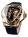 Produktbild: Winner Fashion Mechanische Armbanduhr für Herren, dreieckiges Rennsportziffer...
