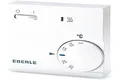 Produktbild: EBERLE 1482049 111110451100 Eberle RTR - E 6202 Raumtemperaturregler mit Netzschalter Ein / Aus und LED Heizen, Reinweiß
