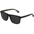 Produktbild: Emporio Armani EA4129 Herren-Sonnenbrille Vollrand Quadratisch Acetat-Gestell, schwarz