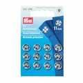 Produktbild: M12 Prym Annäh-Druckknöpfe 11 mm silberfarben 12 Stück 341246