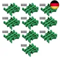 Produktbild: WJMY Hutschienen Adapter Set PCB DIN C45 Schiene Leiterplatte Montage Halter