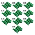 Produktbild: Hutschienen Adapter Set PCB DIN C45 Schiene Leiterplatte Montage Halter für D...