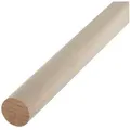 Produktbild: SO-TECH® Kleiderstange Garderobenstange Rundstab Holzstab zum Basteln Ø 30 mm Buche (1 St), Länge: 118 cm Ø 3 cm x 118 cm