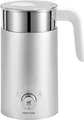 Produktbild: ZWILLING ENFINIGY Milchaufschäumer, Elektrischer Milchschäumer für heiße und kalte Milch sowie pflanzliche Milchalternativen, 400 ml, Edelsthal, Kunststoff, Silber