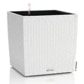 Produktbild: LECHUZA® Pflanzgefäße CUBE Cottage 30 Weiß All-in-One