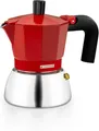 Produktbild: Monix Induction Inox | Italienischer Kaffeekocher Aluminium Edelstahl #Y91-1076