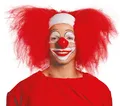 Produktbild: Fiestas Guirca Kostüm-Perücke, Clown Halloween Party Kostüm Accessoire Bunte Perücke Spaß Hut Thea