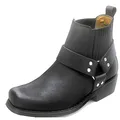 Produktbild: Bangla City Biker Westernstiefel Kurzstiefel Motorrad Stiefel Biker Schwarz 39