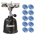 Produktbild: 12x Butangas-Stechkartusche 190g inkl. Enders Gaskocher Olymp Kartuschen Campingkocher