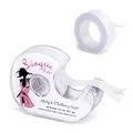 Produktbild: MELLIEX 2 Rollen Fashion Tape Körper Doppelseitiges Klebeband Transparent Clothing Tape für Bh Träger Kleid Damen Bekleidung Zubehör mit 1 Spender