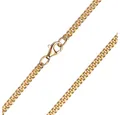 Produktbild: Materia Goldkette Damen Herren Panzerkette 2mm K99, 333 Gelbgold, Hochglanz
