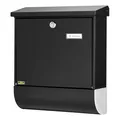 Produktbild: Burg Wächter Briefkasten, Schwarz, 420 x 377 x 115 (HxBxT)