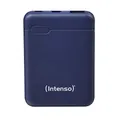 Produktbild: Intenso Powerbank XS5000 – 5.000 mAh – Kompakter externer Akku für Smartphone, Tablet & Kamera, USB-C, USB-A, microUSB, Schnelles Laden, Blau