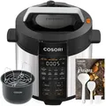 Produktbild: COSORI Schnellkochtopf CMC-CO601-SEU 5,7 Liter, 13 Programme, 1100 W, Sous-Vide, keramische Antihaftbeschichtung, 24h Timer