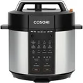 Produktbild: Cosori Pressure Cooker Multikocher 1100W Silber, Schwarz