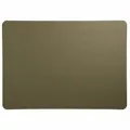 Produktbild: ASA Selection leather optic rough Tischset Olive Platzmatte PVC Lederoptik Grün