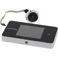 Produktbild: Digitaler Türspion Basic Ku.silber 100Grad 38 mm/110mm INTERSTEEL - Silber/Grau/Schwarz