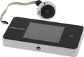 Produktbild: Digitaler Türspion Basic Kunststoff silber 100 ° 38 mm / 110 mm INTERSTEEL