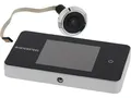 Produktbild: INTERSTEEL 99405504 Digitaler Türspion Basic Kunststoff silber 100 Grad 38 mm /