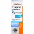 Produktbild: HYALURON-RATIOPHARM Gel Augentropfen 10 ml PZN16878420