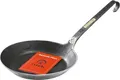 Produktbild: Turk Eisenpfanne 30 cm | freiform-warmgeschmiedet | Hakenstiel | induktionsgeeignet | schwarz