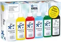 Produktbild: KREUL 42847 - Window Color Aktionsset, für kleine und große Kreative, 5 x 80 ml