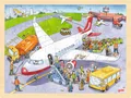 Produktbild: Goki 57544 - Einlegepuzzle - Auf dem Flughafen