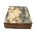 Produktbild: Stufenleiter aus Holz für die Erstellung Ihrer Treppe oder Gartentreppe durch Stapeln – Vinuovo – Tiefe 4 Bretter, Breite 60 cm, Höhe 17 cm.