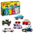 Produktbild: LEGO Classic Kreative Fahrzeuge, Bausteine-Set für Bunte Modellautos inkl. LKW, 