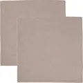 Produktbild: Sander Serviette Loft 2er-Pack fleckabweisend Taupe Größe 40x40 cm