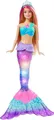 Produktbild: Barbie Anziehpuppe Dreamtopia Zauberlicht Meerjungfrau Malibu Puppe (1-tlg)