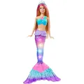 Produktbild: Barbie Malibu Zauberlicht Meerjungfrau Puppe