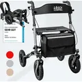 Produktbild: Lösch Reha Rollator TABAS Mobility AIR Silber - Silber