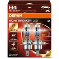 Produktbild: OSRAM NIGHT BREAKER® 220 H4 Duobox 64193NB220-2HB Glühlampe, Fernscheinwerfer,Glühlampe, Nebelscheinwerfer,Glühlampe, Hauptscheinwerfer 12V für FORD V