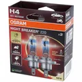 Produktbild: OSRAM H4 Night Breaker 220 % mehr Helligkeit Power Scheinwerfer Lampe DUO-BOX