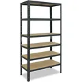Produktbild: shelfplaza HOME 200x45x50 cm Schwerlastregal in anthrazit mit 6 Böden und 145 kg Traglast pro Boden