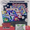 Produktbild: 🔥 ASS - Disney Mickey Mouse & Friends 4 in 1 Spielesammlung Mühle Dame NEU 🔥
