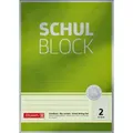 Produktbild: BRUNNEN Collegeblock BRUNNEN 1052602 Schulblock Premium A4 Lin. 2