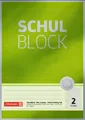 Produktbild: BRUNNEN Schulblock Premium A4, 50 Blatt, Lineatur 2