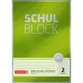 Produktbild: BRUNNEN Schreibblock Premium DIN A4 liniert Lineatur 2. Schuljahr, 1 St.