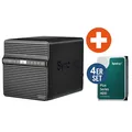 Produktbild: Synology DS423 NAS System 4-Bay 48 TB inkl. 4x 12 TB Synology HDD HAT3310-12T