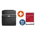 Produktbild: Synology Diskstation DS423 NAS System 4-Bay inkl. 4x 4TB WD Red Plus WD40EFZZ