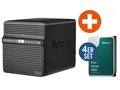 Produktbild: Synology DS423 NAS System 4-Bay 48 TB inkl. 4x 12 TB Synology HDD HAT3310-12T