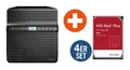 Produktbild: Synology Diskstation DS423 NAS System 4-Bay inkl. 4x 6TB WD Red Plus WD60EFPX