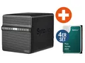 Produktbild: Synology DS423 NAS System 4-Bay 64 TB inkl. 4x 16 TB Synology HDD HAT3310-16T