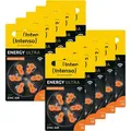Produktbild: Intenso Hörgerätebatterie Energy Ultra 13, 230 mAh, PR48, orange, Zink-Luft, 60 Stück