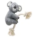Produktbild: Karlie Hundespielzeug Kletter Koala grau 18x9x40cm mit Squeaker & Seil